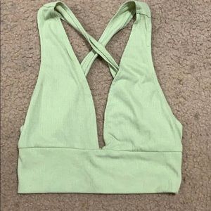 SHEIN TANK TOP CRISS CROSS